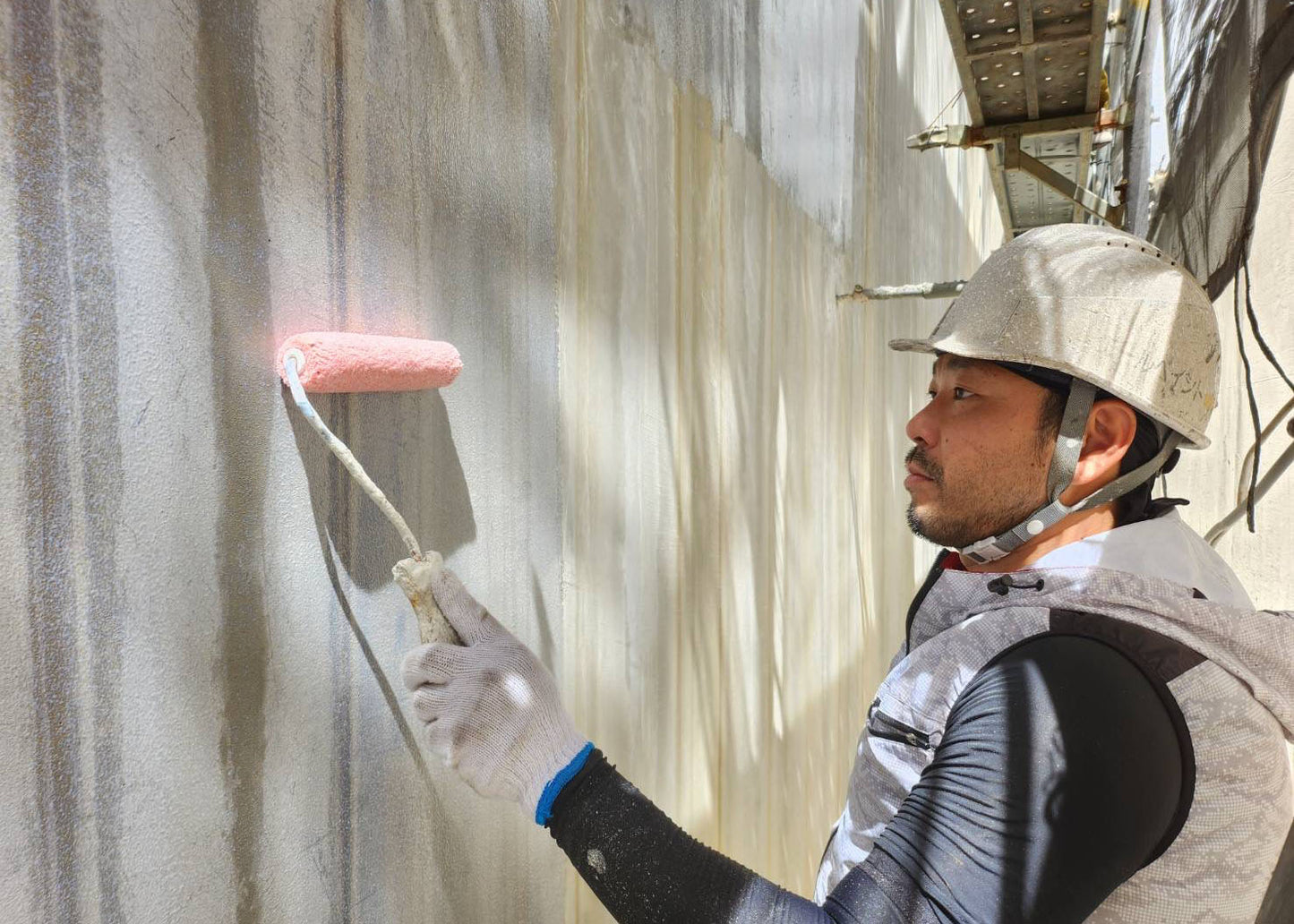 【外壁塗装 40坪分】 水性セラミシリコン